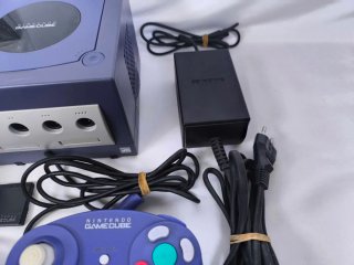 Nintendo GameCube Viola + Accessori