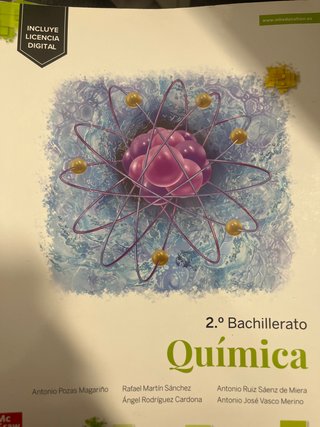 Química, 2 bachillerato