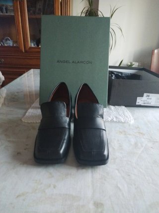 Zapatos Angel Alarcon Negros Talla 36