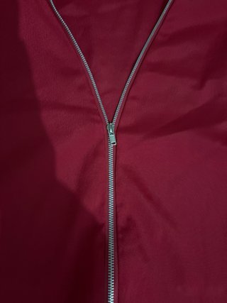 Camisa Roja con Cremallera