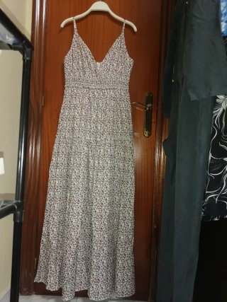 Vestido largo floral verano sin estrenar