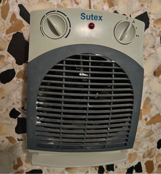 Termoventilatore Sutex portatile 2000W 6 velocità