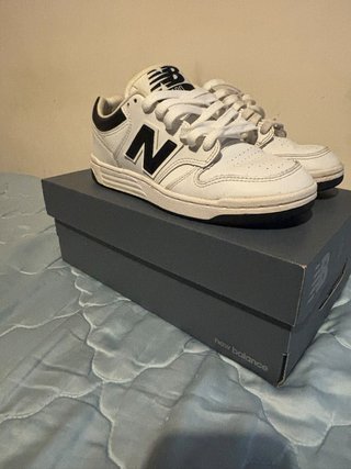 Zapatillas New Balance 480 Blancas y Negras
