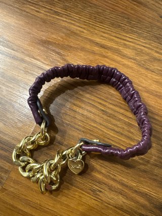 Pulsera Bimba y Lola Dorada y Morada