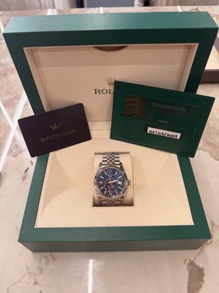 2023 Rolex Sky-Dweller Azul Jubilee