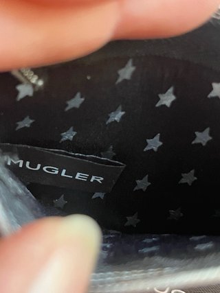 Monedero Mugler Negro