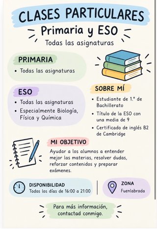 CLASES PARTICULARES EN FUENLABRADA