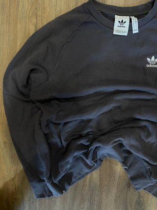 Sudadera adidas gris talla S