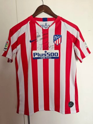 Camiseta Atlético de Madrid firmada Talla M