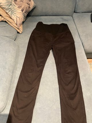 Pantalón premamá marrón
