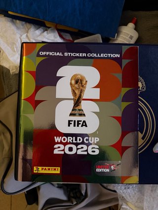 Álbum Oficial Colección Stickers Mundial FIFA 2026