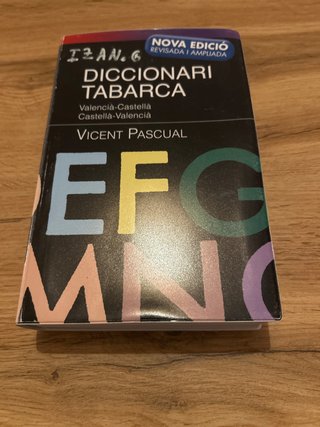 Diccionari Tabarca: valencià-castellà, castellà...