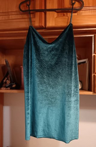 Top largo / Vestido terciopelo Pull&Bear Talla S