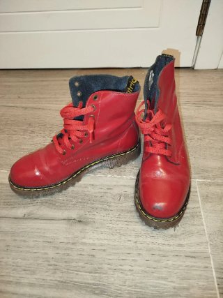 Botas Dr. Martens Rojas