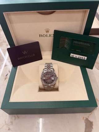 2023 Rolex Datejust Wimbledon 126334 Acero
