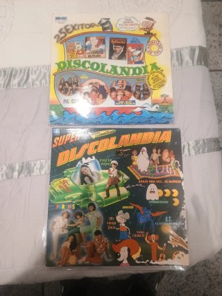 4 Discos Vinilo Discolandia Infantil