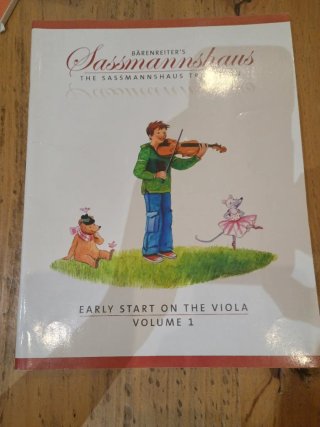 Libro Sassmannshaus Early Start on the Viola 1