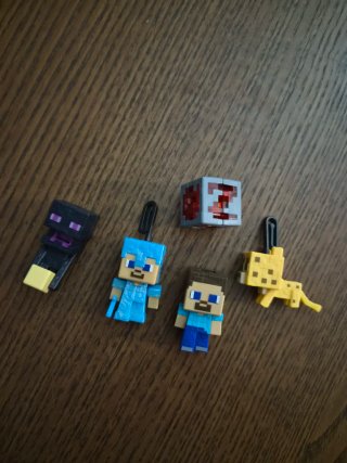 Set de 5 figuras Minecraft
