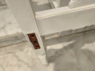Cabecero de Cama de 90 Blanco