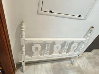 Cabecero de Cama de 90 Blanco