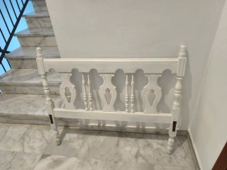 Cabecero de Cama de 90 Blanco