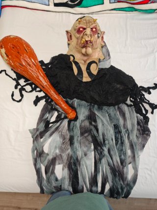 Disfraz terror Halloween Monstruo Cavernas Talla Ú