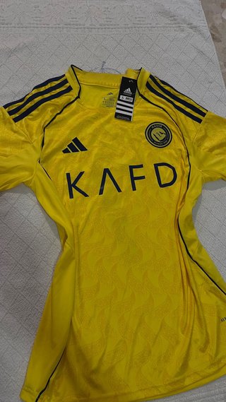 Camiseta Fútbol Al-Nassr Amarilla Talla S disponib