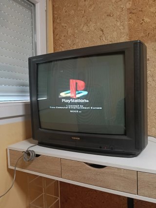 TV CRT Toshiba 25" Modelo 2535DN Retro Gaming