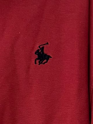 Polo Custi Mikeló Rojo Preppy XXXL
