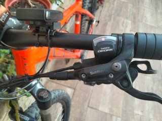 Bicicleta de Montaña Naranja