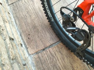 Bicicleta de Montaña Naranja