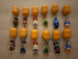 Figuras Kinder Disney