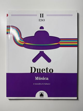 Libro Música 2 ESO - Dueto (Editorial Teide)