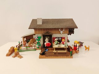 Set Playmobil Cabaña Alpina 5422 Chalet Refugio