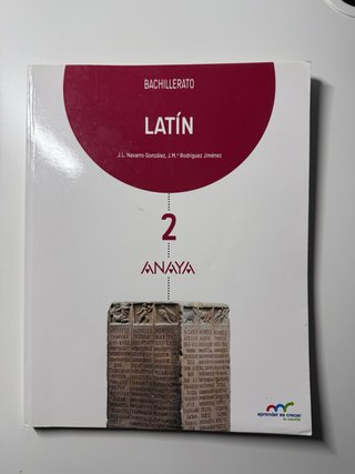 Latín, Bachillerato 2