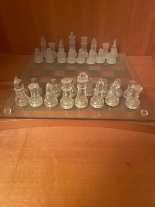 Scacchi decorativi in vetro