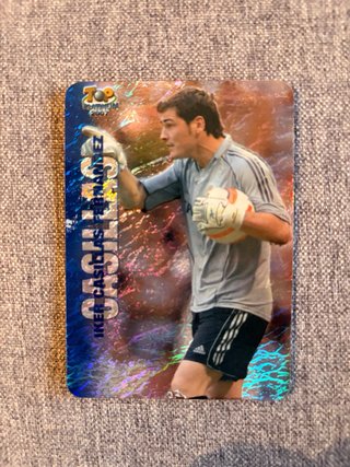 Cromo Casillas Top Platinum 2006