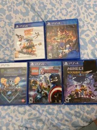 PS4 Giochi: Rocket Arena, Sonic, Lego, Minecraft
