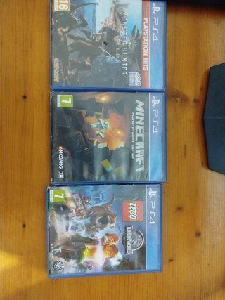 3 Juegos PS4: Monster Hunter, Minecraft, LEGO