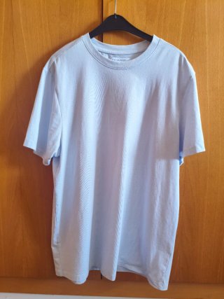 Camiseta Primark Slim Fit azul talla L