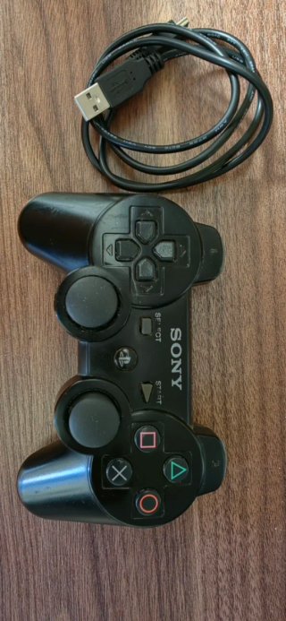 Mando Original Sony PS3 Negro + Cable de carga.