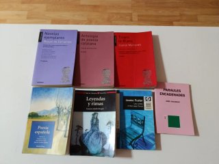 Lote 7 libros para lectura obligatoria instituto.