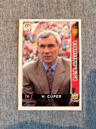 Cromo RCD Mallorca H. Cuper 74