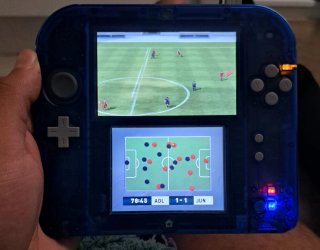 Nintendo 3DS Blu + 4 Giochi + Custodia
