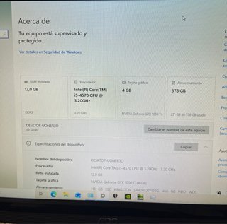 Ordenador Pc Gaming Completo i5 GTX GTA5 WIFI