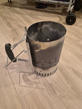 Chimenea de encendido para barbacoa