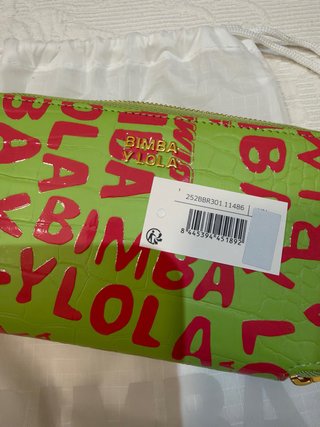 Billetera Bimba y Lola Verde y fucsia