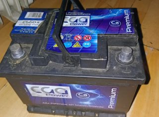 Batería de coche CGA Power 60Ah