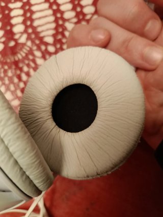 Cuffie Sony bianche con filo