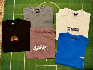 Lote 5 Camisetas Stwd Pull&Bear